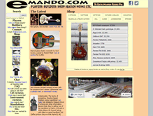 Tablet Screenshot of emando.com